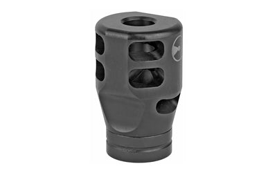 Ultradyne USA Lithium PCC Compensator Muzzle Brake with Timing Nut, PCC, 9MM, 1/2X28 Thread, 1.125" Outside Diameter, 416 SS, Black Nitride Finish UD11030