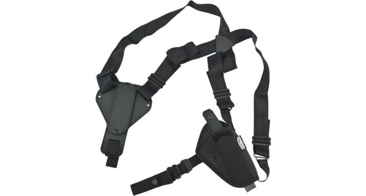 Uncle Mike's Plain Black Nylon Shoulder Holster 8700 AM#0