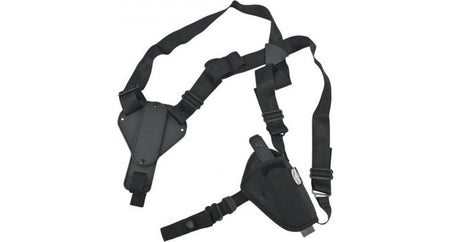 Uncle Mike's Plain Black Nylon Shoulder Holster 8700 AM#0
