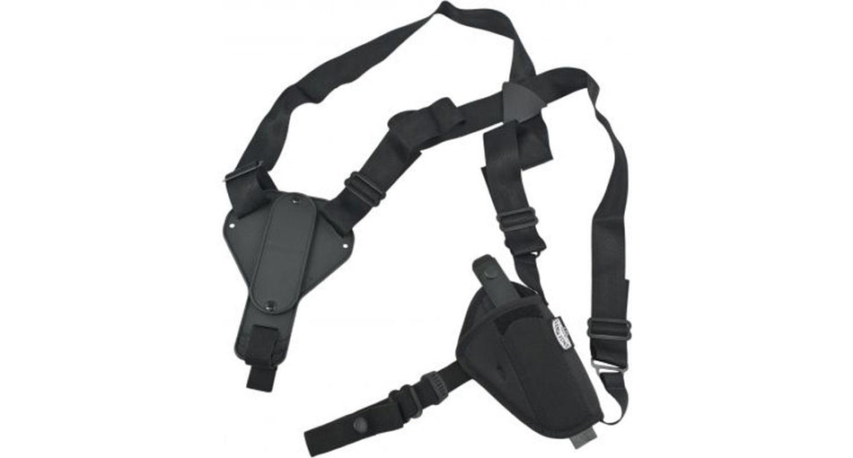 Uncle Mike's Plain Black Nylon Shoulder Holster 8700 AM#0