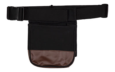 US PeaceKeeper Divided Shell Pouch, Shell Case, 8"x4"x7.5", 600 Denier Polyester, Black P23010