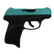 Ruger EC9s CSSI Exclusive Robin's Egg Blue Glitter Handgun 9mm Luger 7rd Magazine 3.12" Barrel