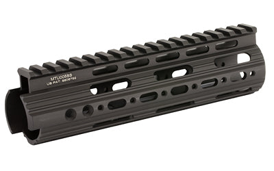 Leapers, Inc. - UTG Rail System, 7", Carbine Length, Super Slim Free Floating Handguard, Single Extended Top Rail, Black Finish MTU005SS