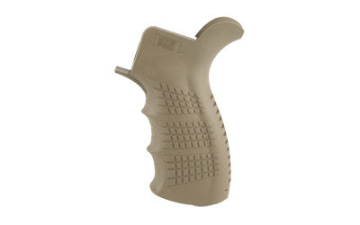 Leapers, Inc. - UTG UTG PRO, Ambidextrous Grip, Built in Storage Compartment, Fits AR-15, Flat Dark Earth RBUPG01D