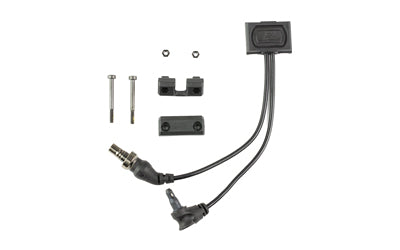 Unity Tactical ModButton Lite SYNC, 4.5", Dual Lead Remote Switch For Surefire Scout and Crane Laser, Fits Picatinny, Black MBL2-BLK-SF-CL-4.5