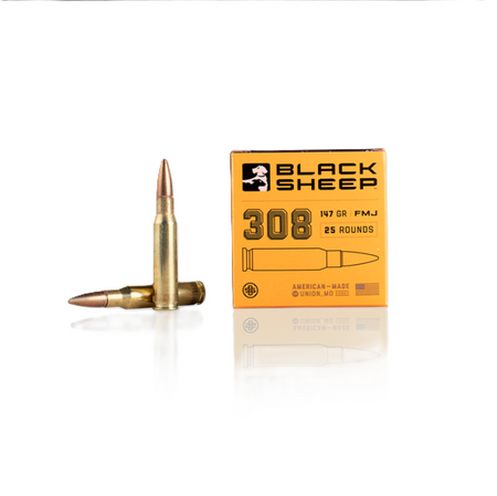Black Sheep Ammunition .308 Win 147 Grain Full Metal Jacket