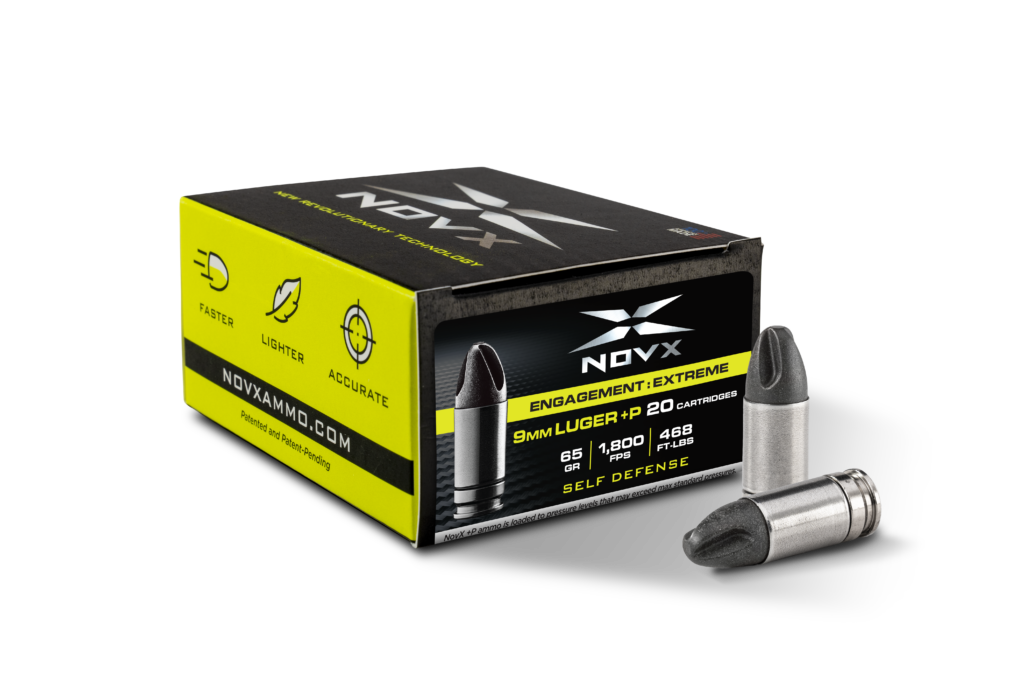 NovX Engagement Extreme +P 9mm Luger / Parabellum 65 Gr Solid