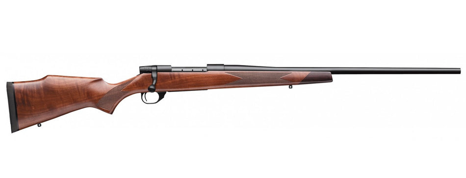 Weatherby VDT350NR00 Vanguard Sporter Full Size 350 Legend 4+1 20" Bead Blasted Blued #2 Contour Barrel, Matte Blued Drilled & Tapped Steel Receiver, Grade A Turkish Walnut Monte Carlo Stock