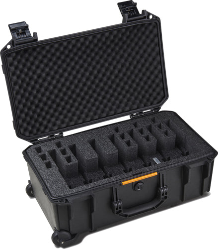 PELICAN VAULT V525PF7 LARGE- 7 PISTOL CSE PRE CUT FOAM BLK