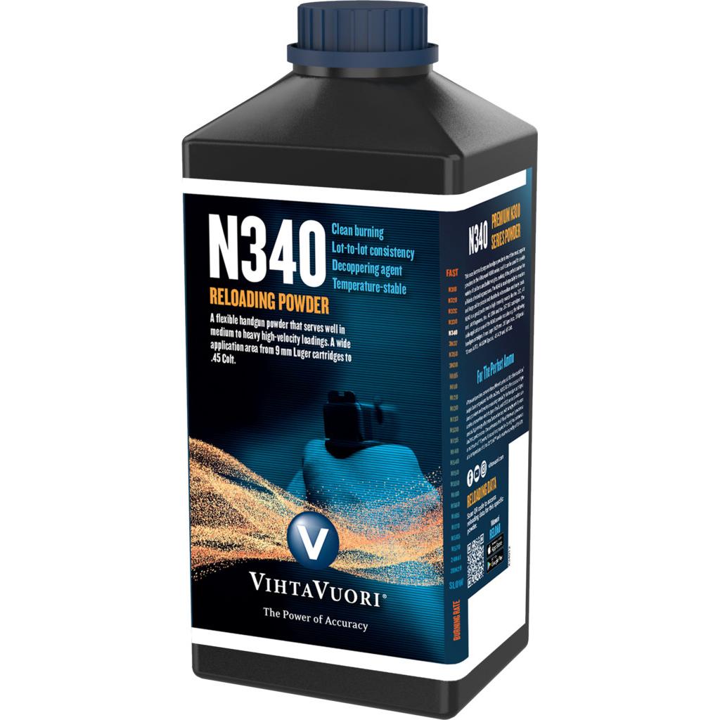 VIHTAVUORI PISTOL SMOKELS POWDER N340 1 LB CAN