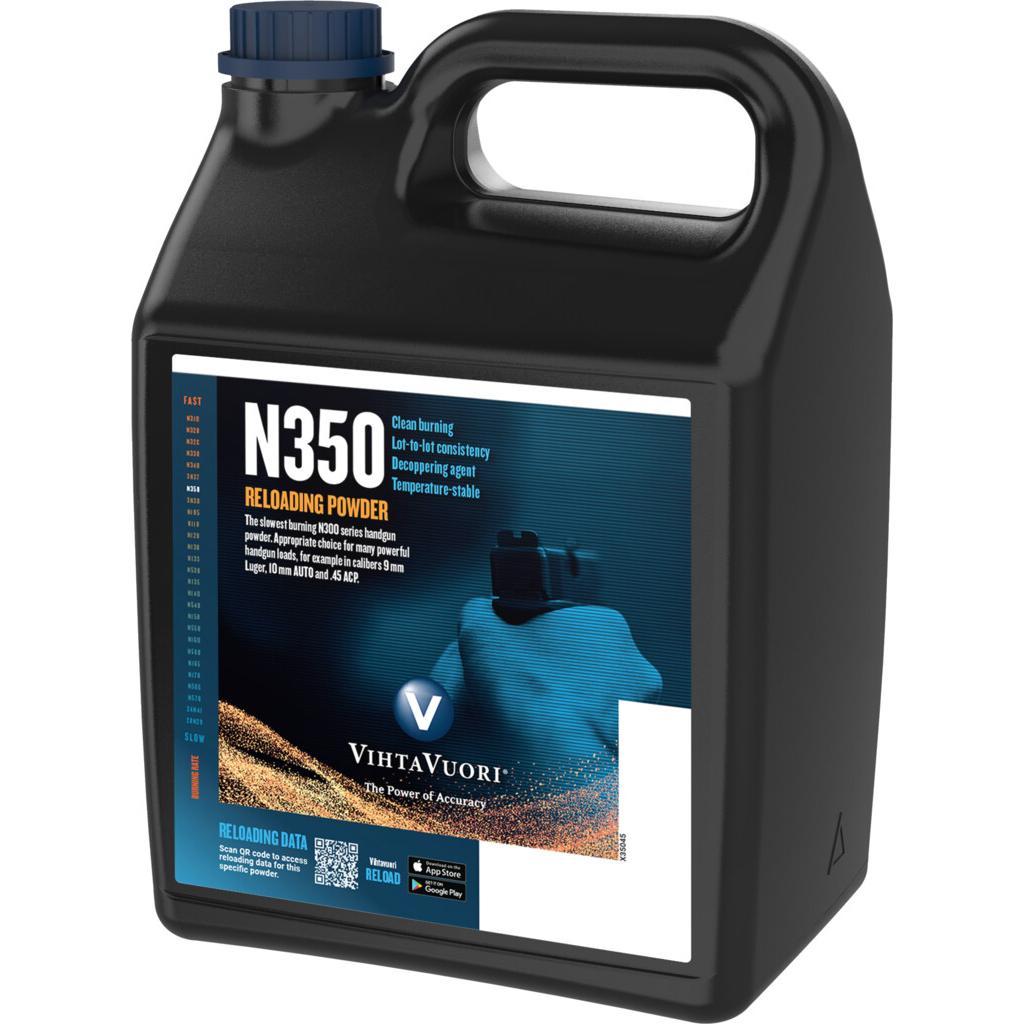 VIHTAVUORI PISTOL SMOKELS POWDER N350 4 LB CAN