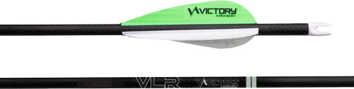 VICTORY ARCHERY VLR GAMER 300 ARROW FLETCHED 6PK – Black Basin