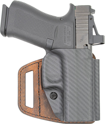 VERSACARRY VSLIDE HOLSTER OWB HYBRID SIG P365 XL POLY/BROWN