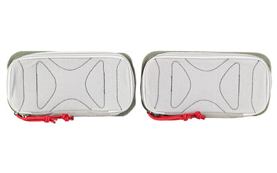 Vertx Pack Organizer, Small, Zippered Soft Case, Gray, 2 Pack VTX5233