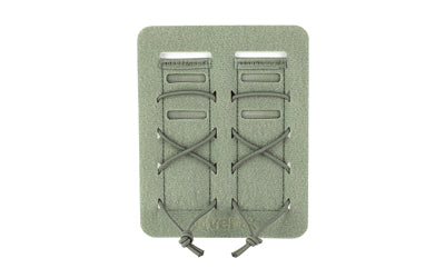 Vertx MAP Admin Double, Velcro MOLLE Adapter Panel System, Gray VTX5252