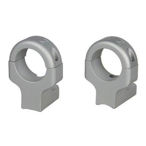 DNZ Game Reaper 2  Two-Piece Scope Mount - Browning A-Bolt Sako A7 Steyr Long & Short Action - 1" Medium Silver