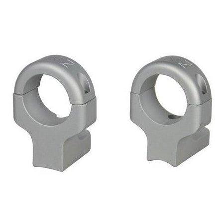 DNZ Game Reaper 2  Two-Piece Scope Mount - Browning A-Bolt Sako A7 Steyr Long & Short Action - 1" Medium Silver