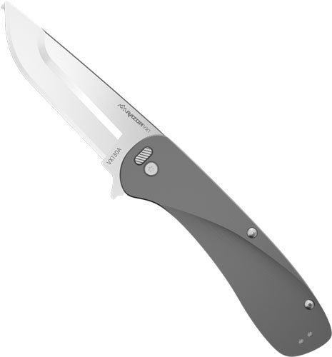 OUTDOOR EDGE RAZOR VX1 3" FLDR COOL GRAY ALUM SPRING ASSIST
