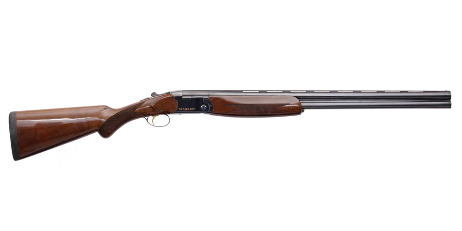 Weatherby OR11228RGG Orion I Full Size 12 Gauge Break Open 3" 2rd 28" Gloss Black Vent Rib Barrel, Steel Receiver, Fixed w/Prince of Whales Grip Walnut Stock, Right Hand