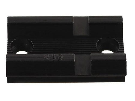 Weaver Standard Top Mount Aluminum Scope Base - Matte - #419M - FRONT Browning A-Bolt