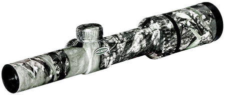 Weaver Kaspa Hunting Series Rifle Scopes - 1-4X24mm SH/MZ B-X Reticle 109-27' FOV 4.0-3.54" ER Mossy Oak Infinity
