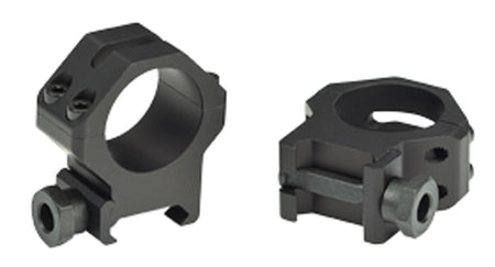 Weaver 4-Hole Tactical Picatinny Aluminum Scope Rings - Matte - 1" Medium