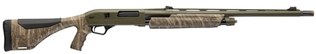 Winchester Repeating Arms 512478290 SXP Long Beard NWTF 12 Gauge Pump 3" 4- 2.75" Shells 24" OD Green Perma-Cote Vent Rib Barrel, Drilled & Tapped Receiver, Adj Comb & LOP w/Pistol Grip Mossy Oak Bott