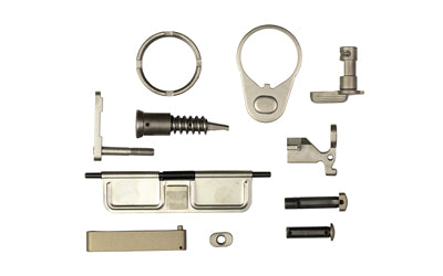WMD Guns Accent Build Kit, Nib-X Coated, Includes Ejection Port Cover Door, Forward Assist, Safety Selector, Castle Nut, Receiver End Plate, Bolt Catch, Mag Lever, Magazine Button, Pivot Pin, Takedown Pin, Trigger Guard, Buffer Retainer