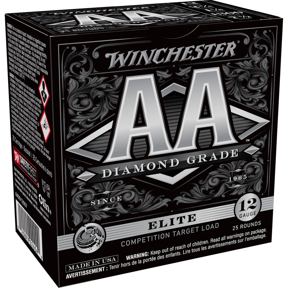 Winchester AADG13007 AA Diamond Grade 12 Gauge 2-3/4 1-1/8oz #7.5 1300 fps