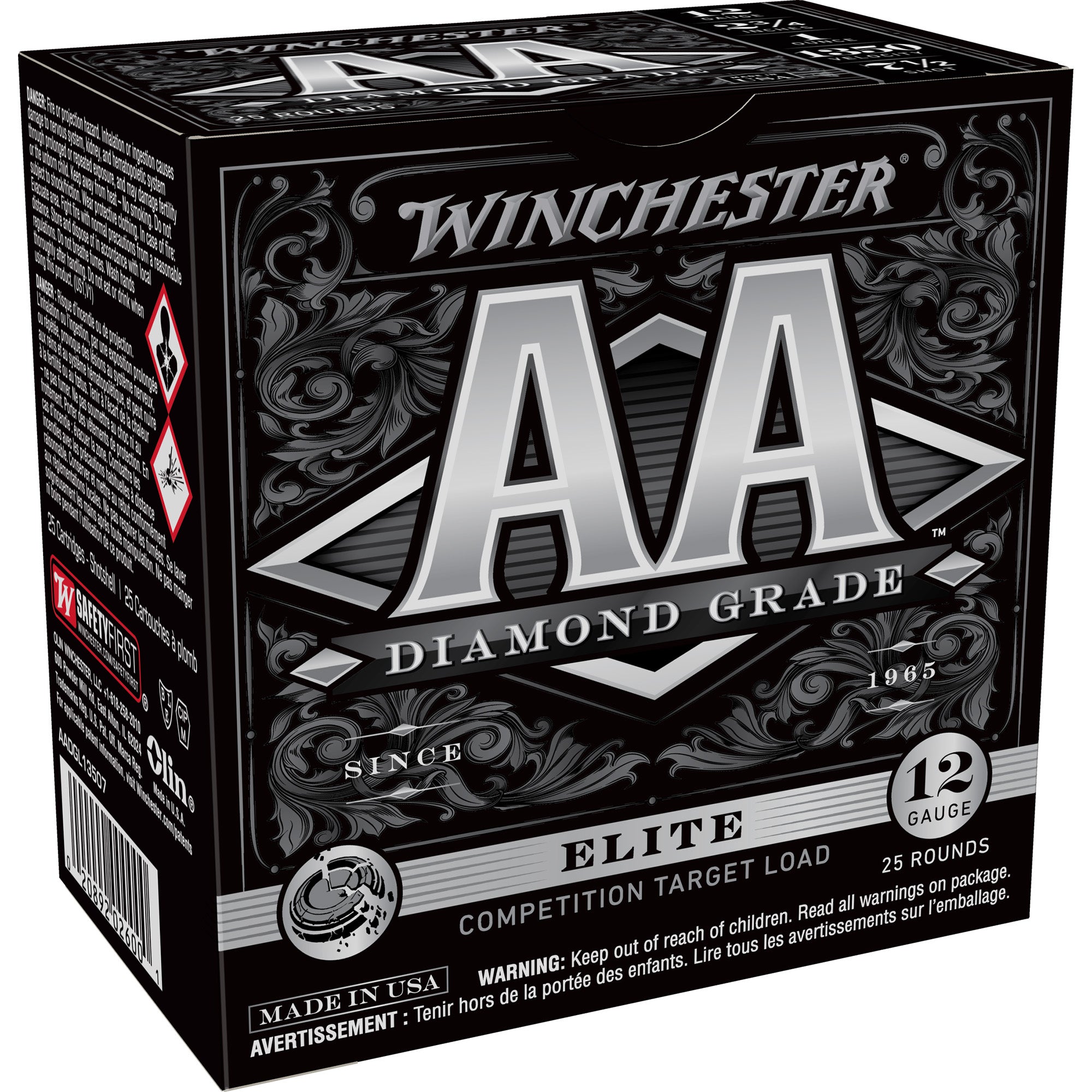 Winchester AA Diamond Grade 12 Gauge 2 3/4" 1 oz #7.5 Shot
