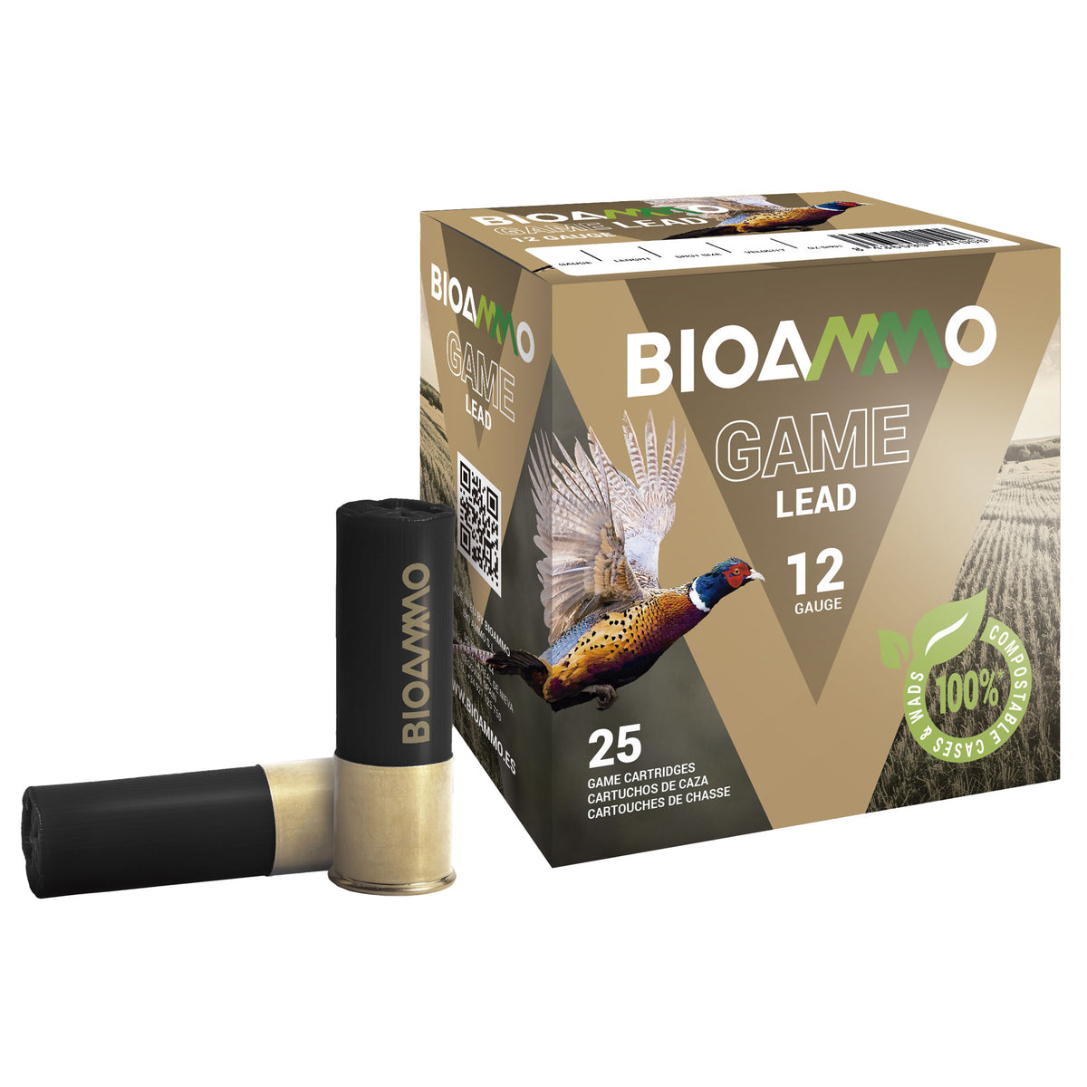 Winchester BL3660 BIOAMMO PHEASANT 12 Gauge 2-3/4 1-1/4oz #6