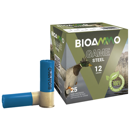 Bioammo Game Steel 12 Gauge 2 3/4" 1 oz #3 Shot