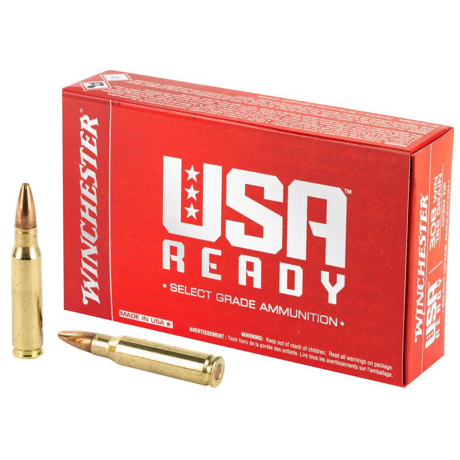 Winchester .308 Win USA Ready 168gr OTM Ammo