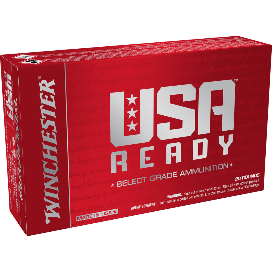 Winchester 6.5 Creedmoor USA Ready 140gr Open Tip Ammo