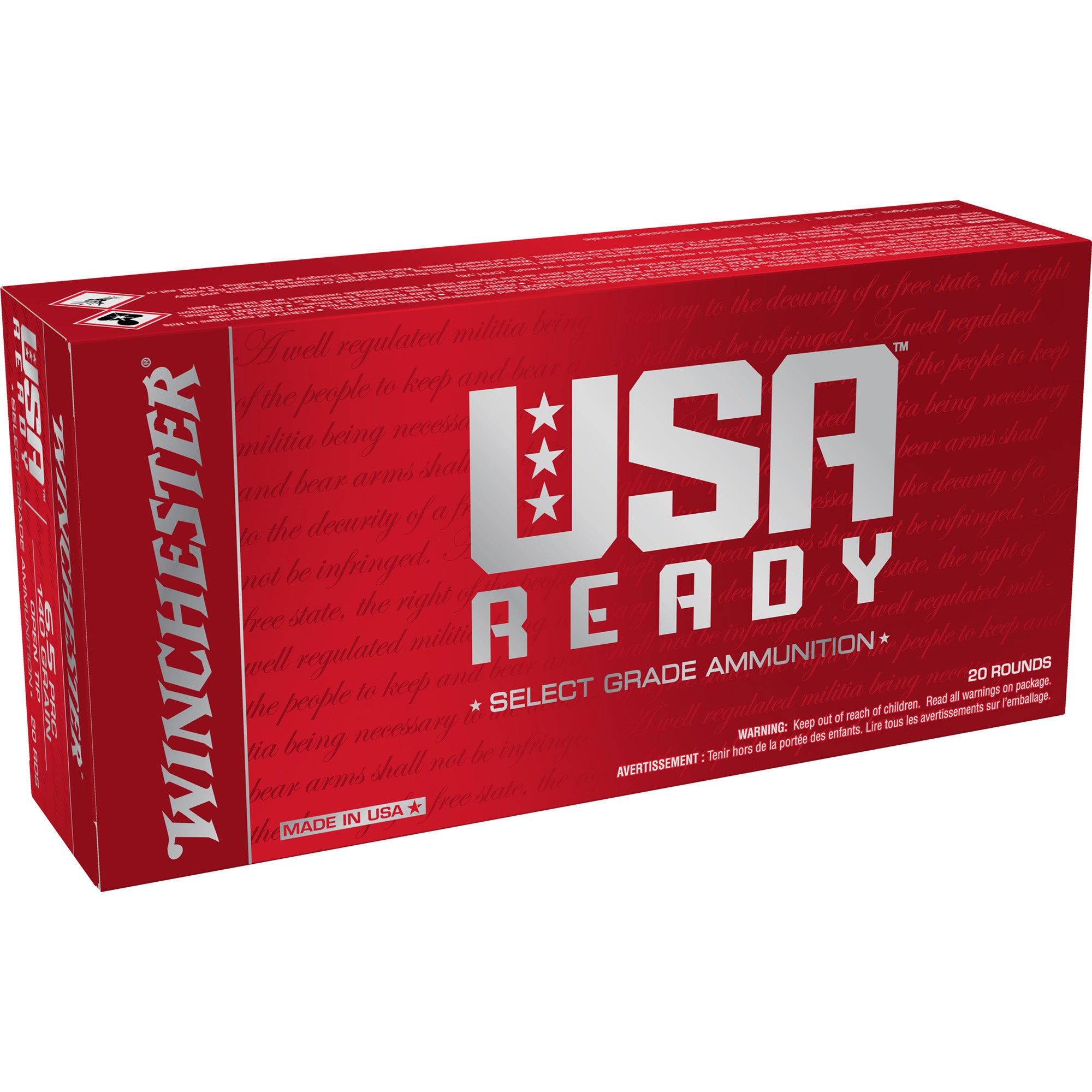 Winchester 6.5 PRC USA Ready 140gr OTM Ammo