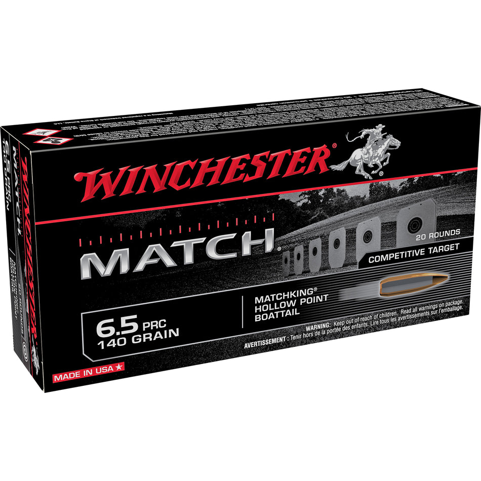 Winchester 6.5 PRC Match 140gr MatchKing HPBT Ammo