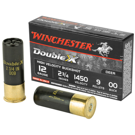 Winchester Double X High Velocity 12 Gauge 2 3/4" #00 Buckshot