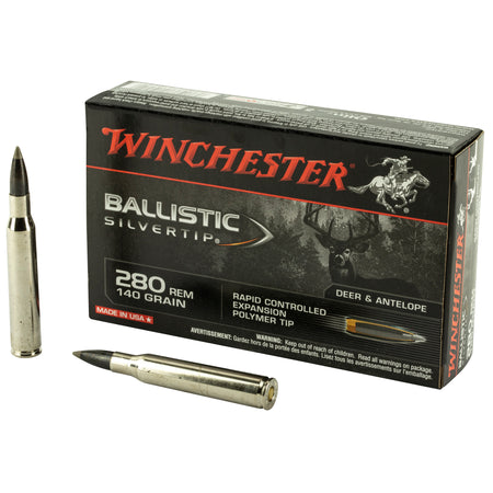 Winchester .280 Remington Ballistic Silvertip 140gr PolyTip Ammo