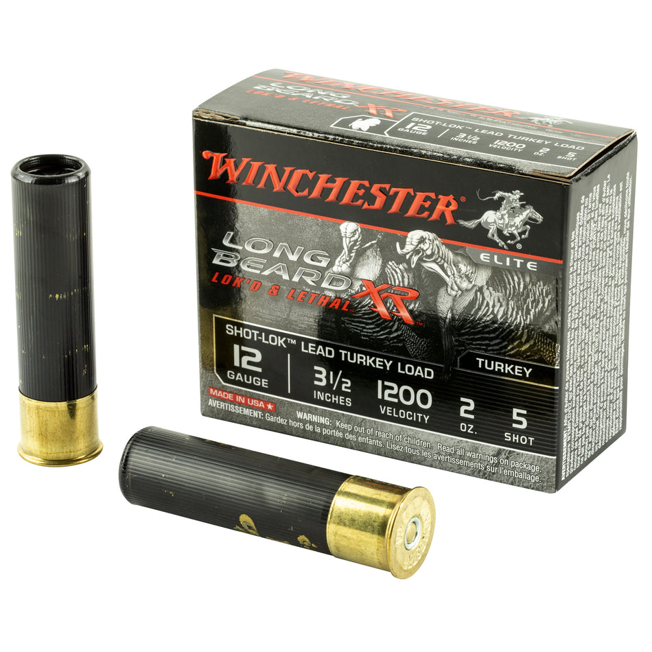 Winchester Long Beard XR Shot-Lok 12 Gauge 3 1/2" 2 oz #5 Shot