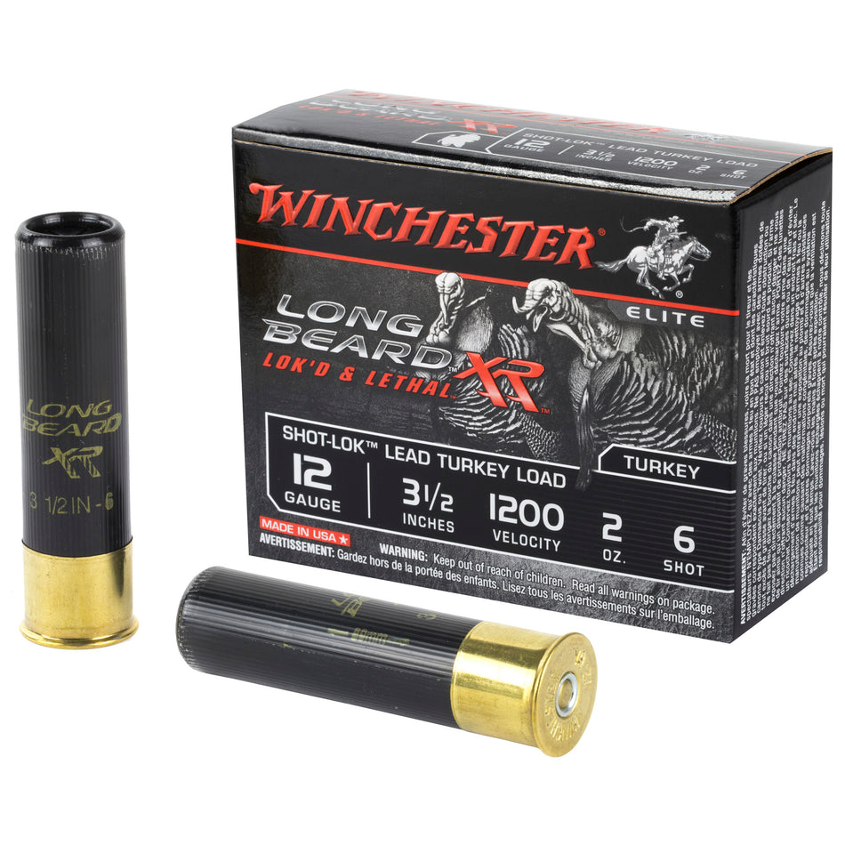 Winchester Long Beard XR Shot-Lok 12 Gauge 3 1/2" 2 oz #6 Shot