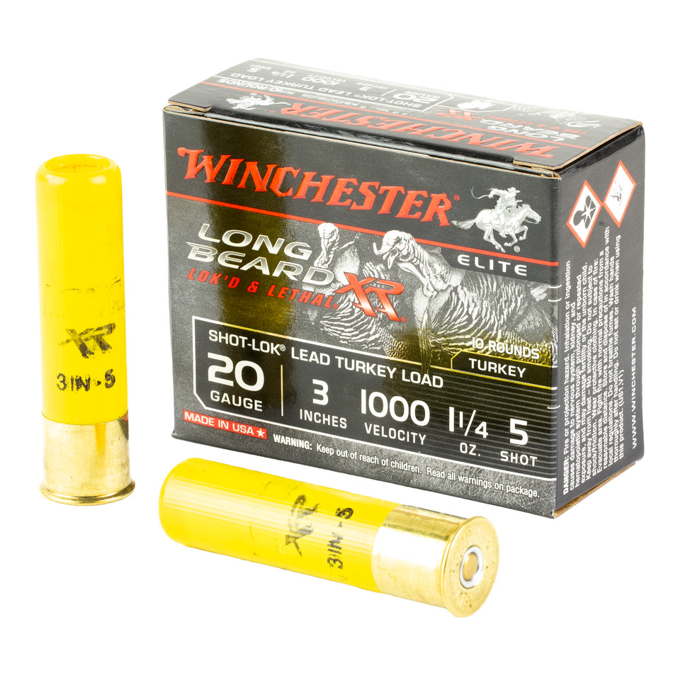 Winchester Long Beard XR Shot-Lok 20 Gauge 3" 1 1/4 oz #5 Shot