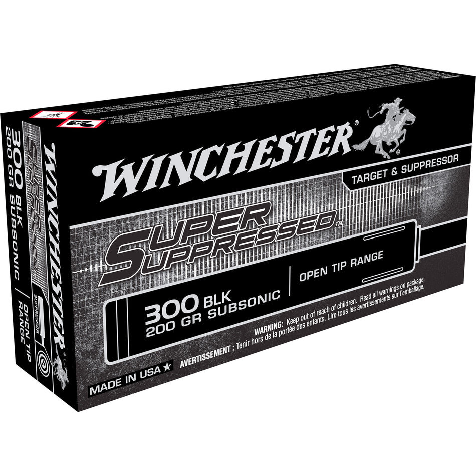 Winchester .300 AAC Blackout Super Suppressed 200gr OTM Ammo
