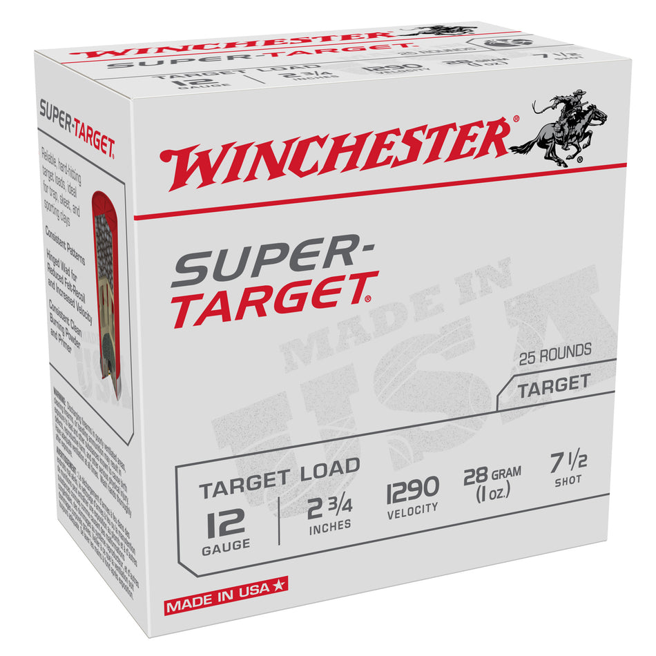Winchester Super-Target Light Target 12 Gauge 2 3/4'' 1 oz #7.5 Shot