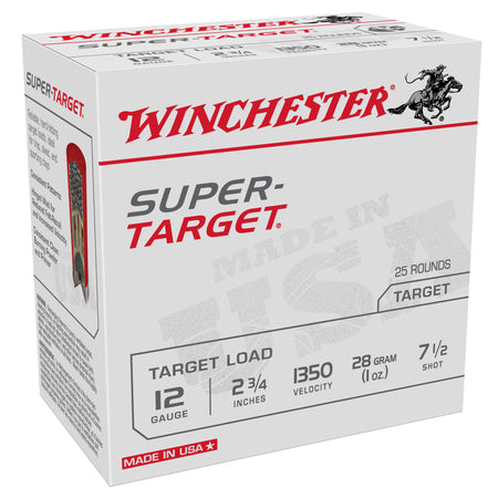 Winchester Super-Target 12 Gauge 2 3/4'' 1 oz #7.5 Shot