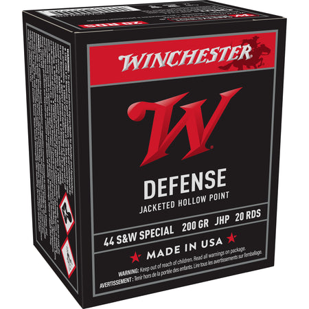 Winchester .44 S&W Special USA WHITE BOX 200gr JHP Ammo