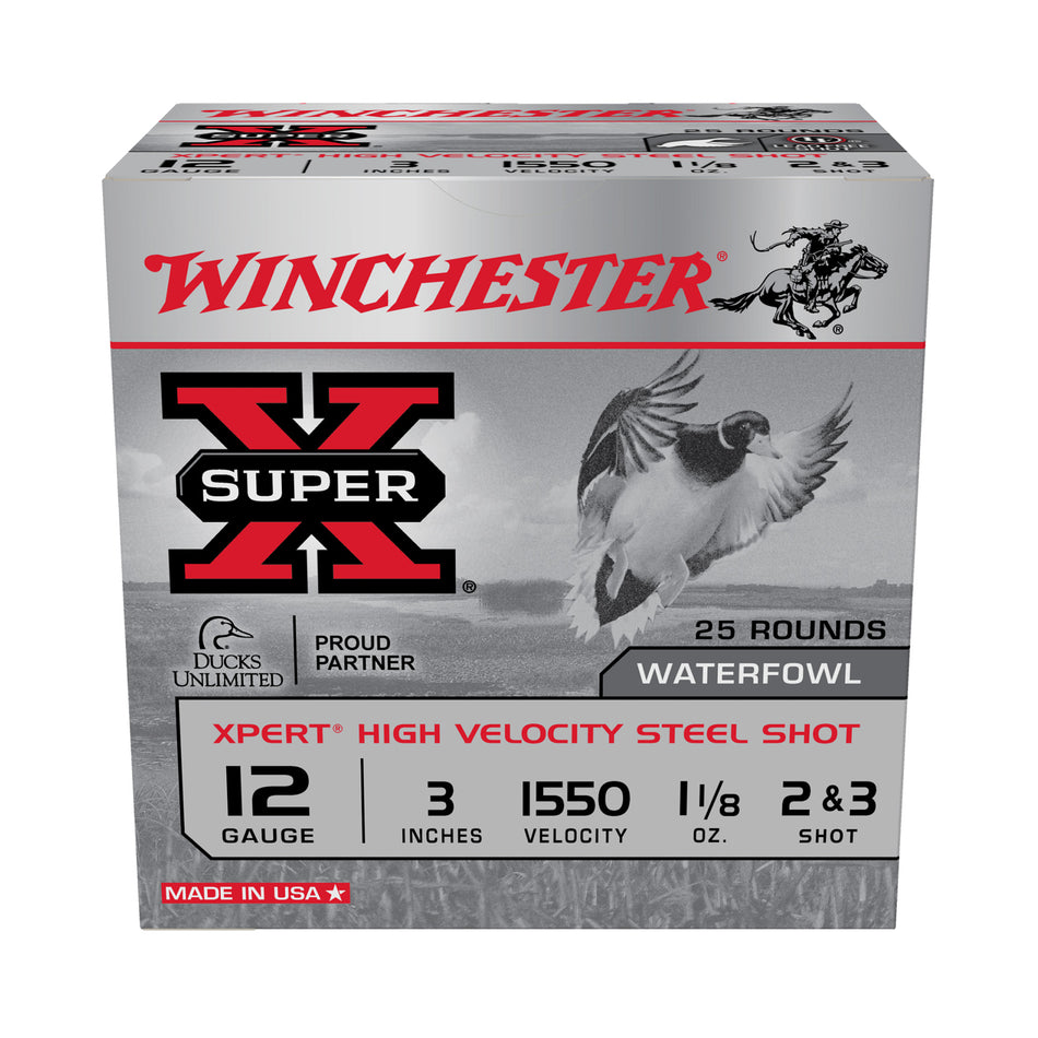 Winchester WEX12323 Super X Xpert 12 Gauge 3" 1-1/8oz #2 1550 fps