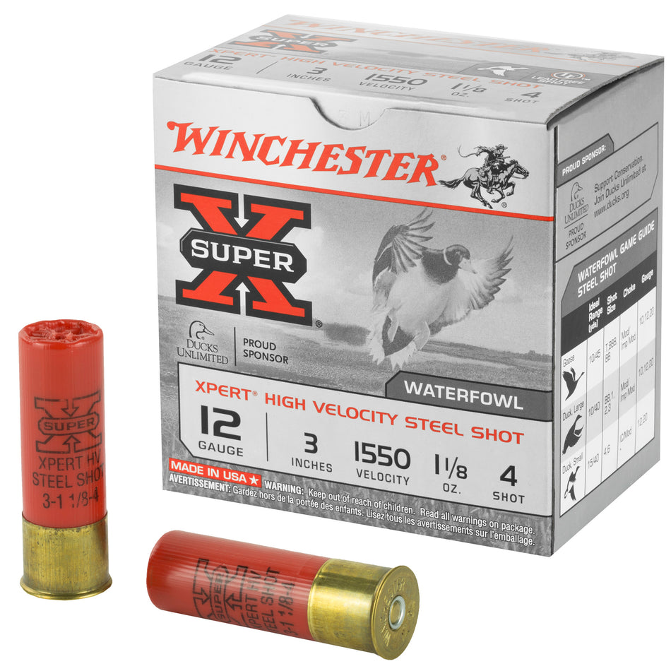 Winchester Super-X Xpert 12 Gauge 3" 1 1/8 oz #4 Shot