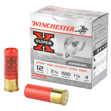 Winchester Super-X Xpert 12 Gauge 2 3/4" 1 1/16 oz #4 Shot