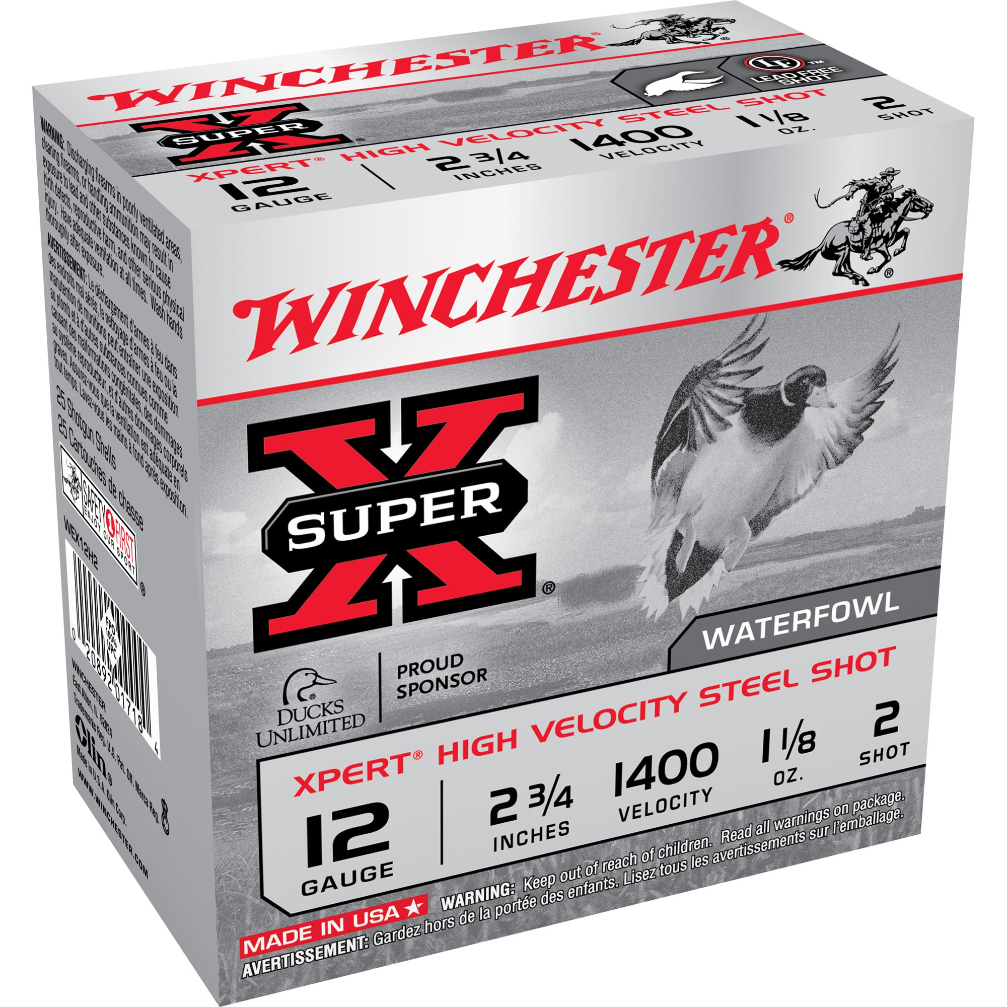 Winchester Super-X Xpert 12 Gauge 2 3/4" 1 1/8 oz #2 Shot