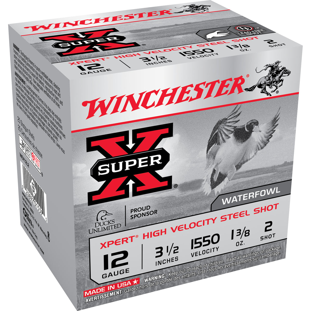 Winchester Super-X Xpert 12 Gauge 3 1/2'' 1 3/8 oz #2 Shot